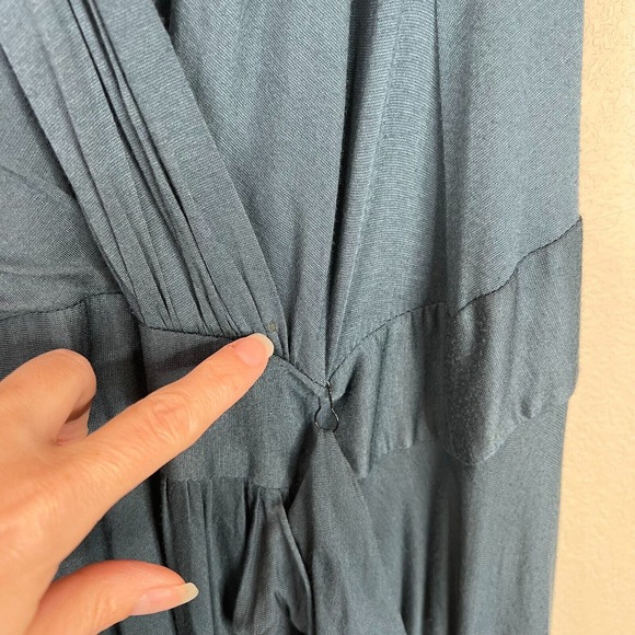 Maje Women Stunning Ruby Dress Sleeveless Scoop Neck Navy Blue Size 3 - Picture 6 of 11